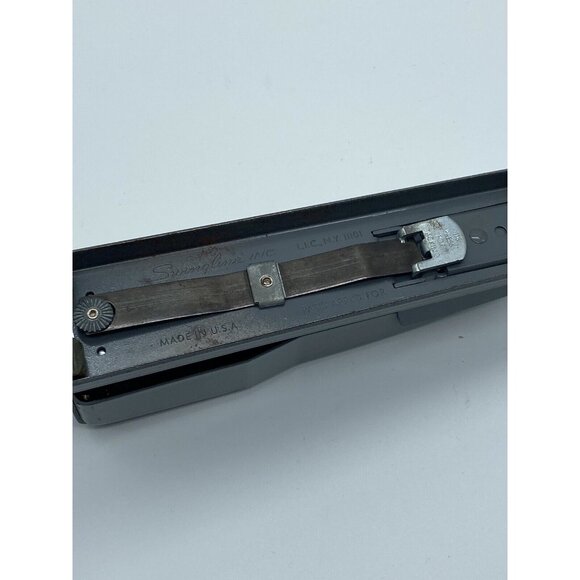 Swingline Stapler Model 444 Rare Metal Made in USA Mid Century Vintage - Picture 6 of 13